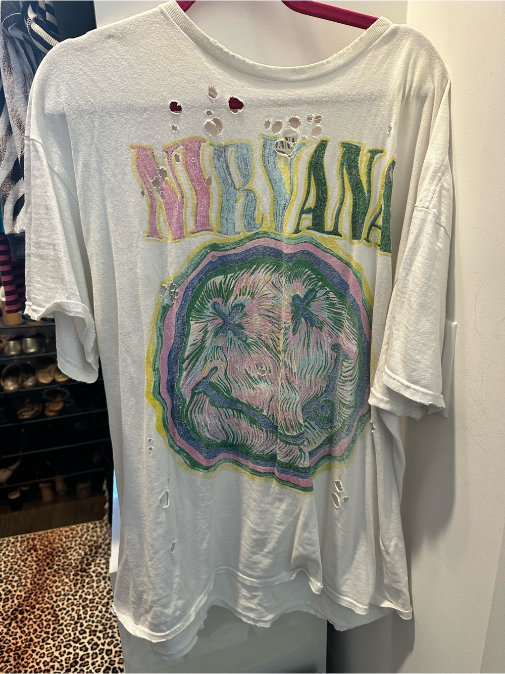 Nirvana Oversized Graphic Tee
